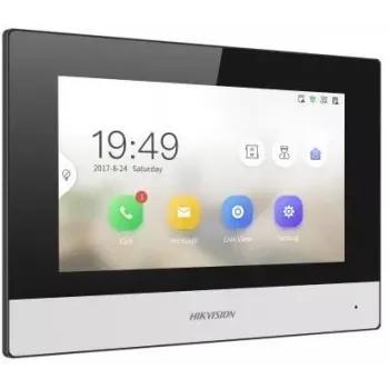 Video Domofona Sistēma Hikvision DS-KH6320Y-WTE2 7 collu TFT Displejs