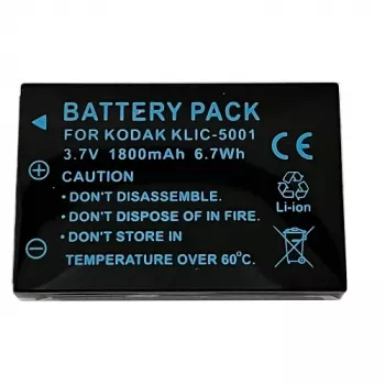 Extra Digital KLIC-5001 uzlādējams akumulators 3.7V 1000mAh portatīvajām ierīcēm