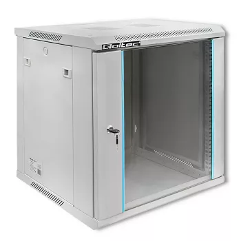 Rack skapis QOLTEC 19 collu 12U modelis 54485 — tīkla/serveru korpuss