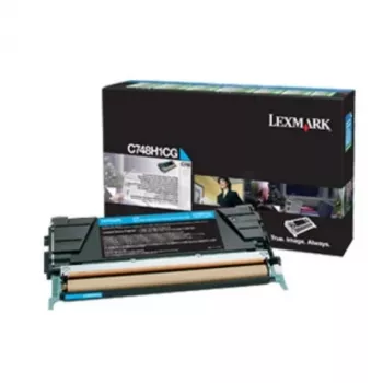 Tonera kasetne Lexmark C748H3CG 10000 lpp Ciāna