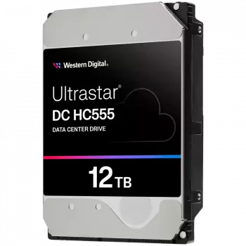 HDD Server WD Ultrastar DC HC555 12TB 512e SE, 3.5 inch, 512MB, 7200 RPM, SATA, NP3