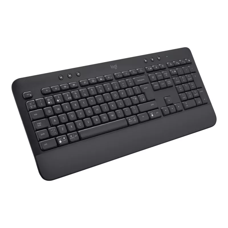 Logitech SIGNATURE K650 – Bezvadu tastatūra ar plaukstu balstu