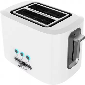 Toasteris Toast&Taste 9000 Double White (Balts, 980 W, 2 šķēlēm)