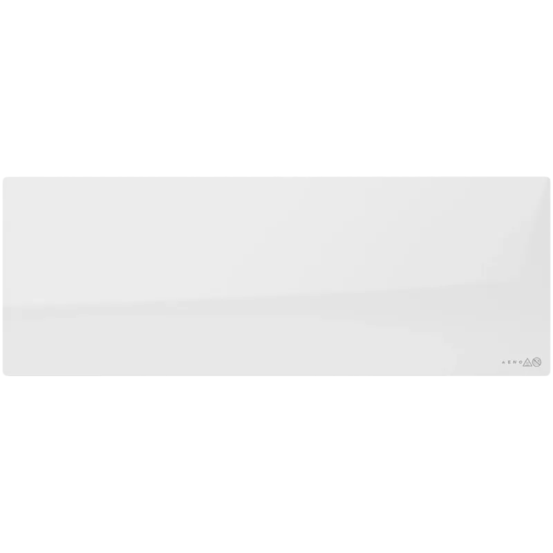 AENO Premium Eco Smart Sildītājs, 700W, Rūdīts stikls, Infrasarkanais+konvekcijas apkure, LED displejs, Kontaktdakša E/F, BALTS
