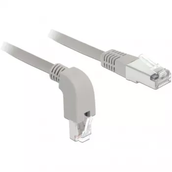 DeLOCK 85875 Tīkla kabelis Cat6a S/FTP 2m Pelēks