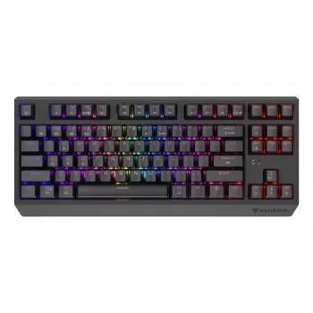 GENESIS Thor 230 TKL bezvadu tastatūra Gaming USB + RF Bezvadu + Bluetooth QWERTY US Angļu Melna