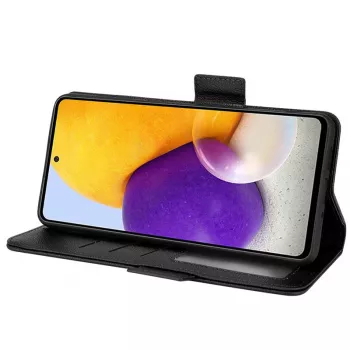 Samsung Galaxy A52 5G vāciņš-grāmatiņa, melns (SGBA52)