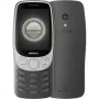 Nokia 3210 4G (2024) (TA-1618) Grunge Black - 2.4 collu TFT telefons ar 64 MB RAM, 128 MB krātuvi, Dual SIM, Bluetooth 5.0, 2 MP kamera