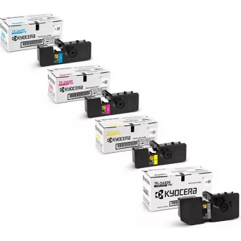 Originalā tonera kasetņu komplekts Kyocera TK-5440 4 iepakojumā (melns) saderīgiem Kyocera printeriem