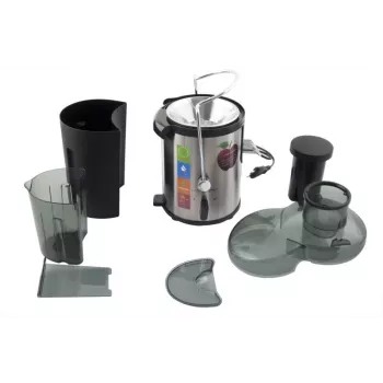 Sulu spiede ESPERANZA EKJ002 — 500 W, 0,45 L sulas trauks, 1,5 L mīkstuma tvertne, nerūsējošais tērauds/melns