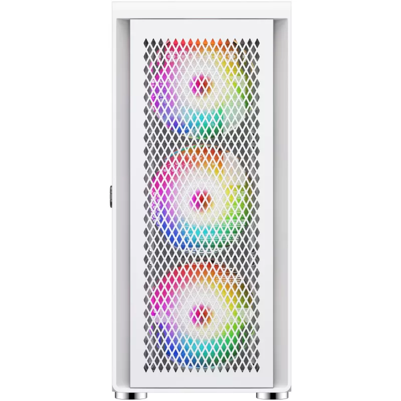 PC korpuss Silentware Air 100 White — mid-tower ATX saderīgs, balts