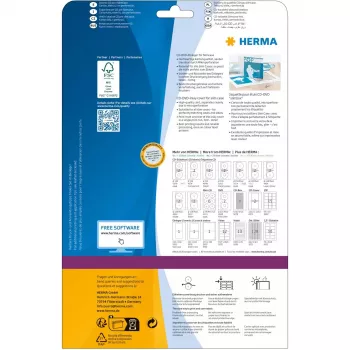 CD ieliktnis HERMA 121x242 mm