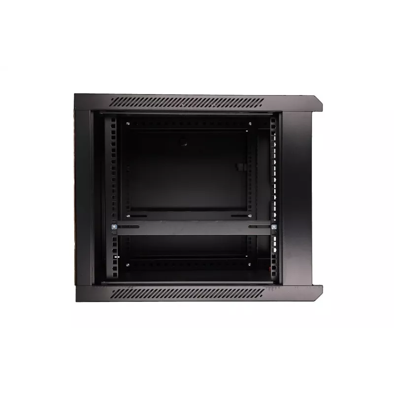 Pie sienas montējams skapis Extralink 9U 600x600 Melns