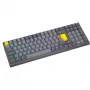 Celeris 1800, spēļu tastatūra pelēka, DE izkārtojums, ENDORFY Yellow by Gateron