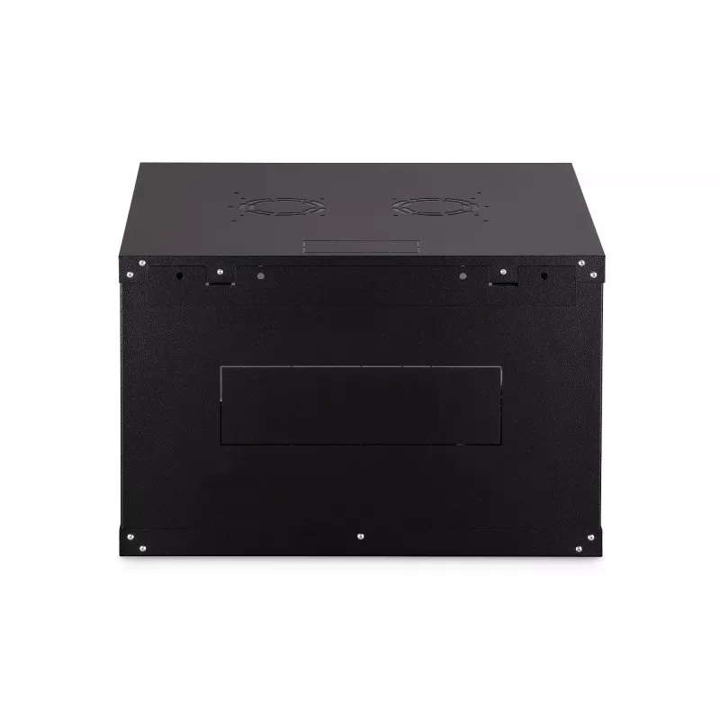 Sienas 19 collu skapis DIGITUS Dynamic-N DN-37103 — 7U, 600x600 mm, IP20, neizjaukts, melns