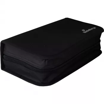 Macīgs maciņš MediaRange BOX55 96 diskiem Melns