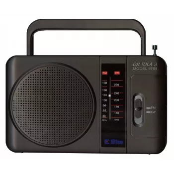 Eltra Tola 3 (9708blk) portatīvais radio FM/LW