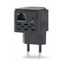 Tīkla retranslators GEMBIRD WNP-RP300-03-BK, 300 Mbps, 2.4 GHz, 802.11g, 1x RJ-45, iekšējā 3 dBi antena, AC 100–240V