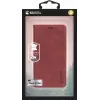 Folio maciņš Krusell Sunne 4 Card FolioWallet īstā ādā sarkanā krāsā iPhone XS Max