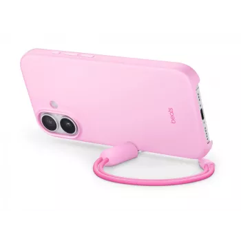 Beats iPhone 17 Kickstand Maciņš ar MagSafe un Kameras Kontroli, Pebble Pink, PC & Mikrošķiedra