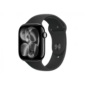 Apple Watch Series 11 | Viedpulkstenis | GPS (satelīts) | LTPO OLED Always-On Retina | Ūdensizturīgs | Jet Black