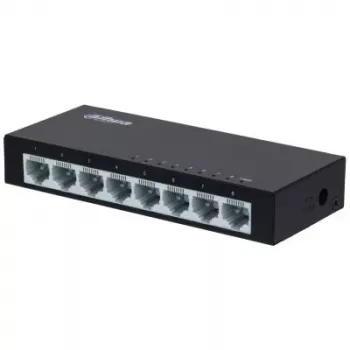 Tīkla slēdzis DAHUA SF1008-EUR 8-portu 10/100 Mbps nepārvaldāms