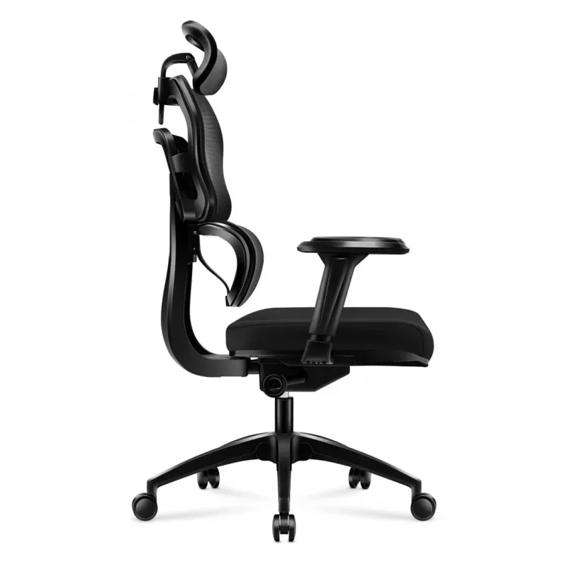 HUZARO COMBAT 7.0 GAMING KRĒSLS MELNS