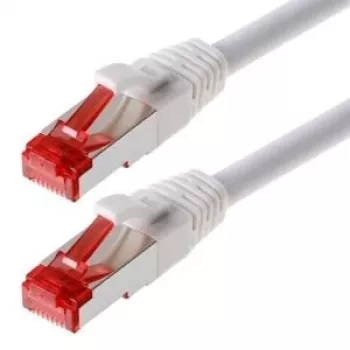 Tīkla kabelis Helos CAT6 S/FTP (PIMF) 10m Balts