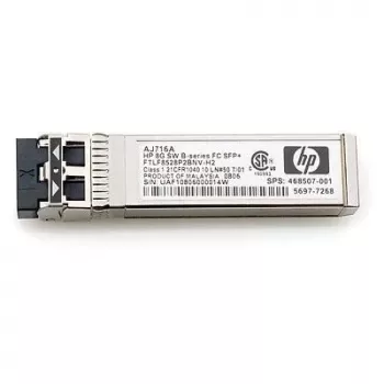 Hewlett Packard Enterprise SFP 8Gb Fc Īsviļņu B sērija