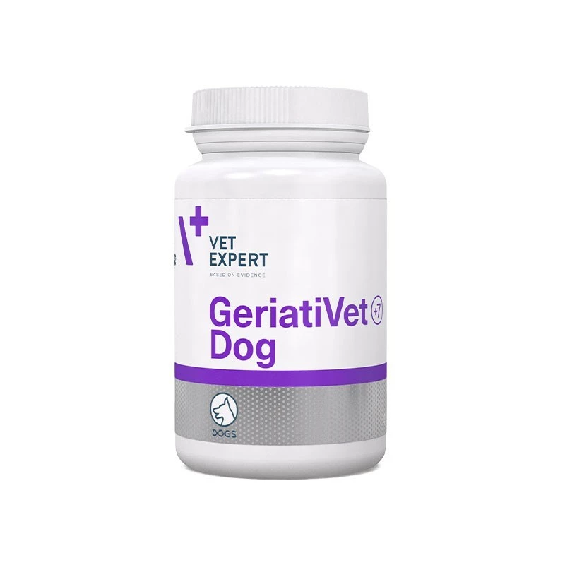 Uztura bagātinātājs VETEXPERT GeriatiVet Dog 45 kapsulas — senioru suņiem
