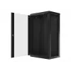 Sienas stiprinājuma skapis Lanberg WF01-6422-10B, 22U, 19 collu, 600x450x1085 mm, tērauds, melns