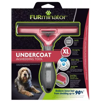 FURminator FUR151234 kopšanas ierīce garspalvainiem suņiem, izmērs XL