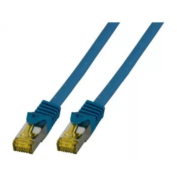 EFB-Elektronik RJ45 savienojuma kabelis Cat.6A S/FTP LSZH Cat.7 Raw Blue 1m (MK7001.1BL)