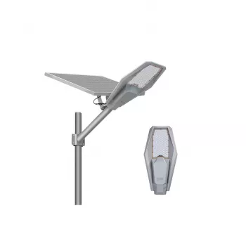 Saules drošības lampa Volt Polska WARRIOR 360 ar 40W paneli, 36 000 mAh akumulatoru un tālvadības pulti