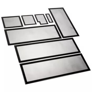 Demciflex putekļu filtrs komplektā Lian Li O11 Dynamic XL - melns/melns