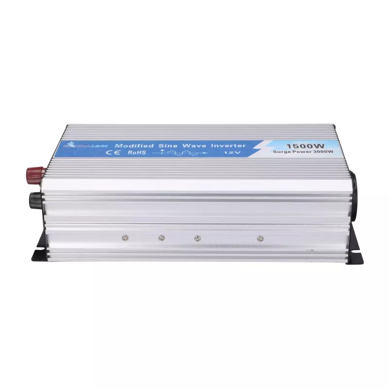 Extralink Sprieguma pārveidotājs 12V - 230V, 1500W, modificēts sinuss OPIM-1500W