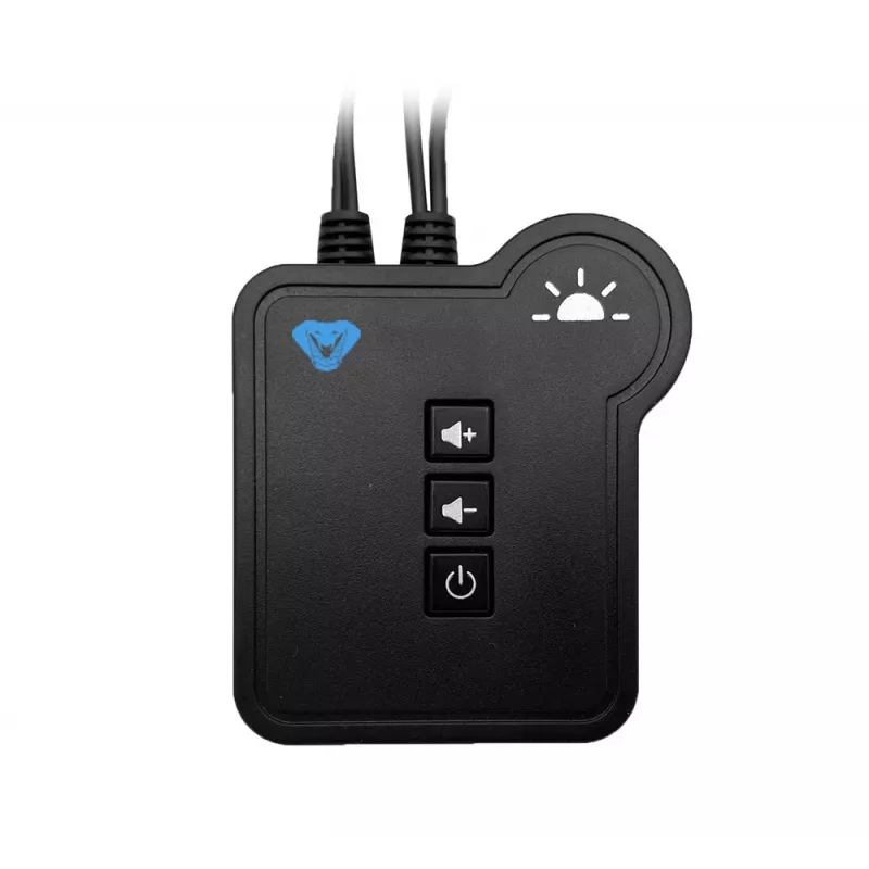 Media-tech MT3172 Black 2.0 spēļu skaļruņi ar Bluetooth un RGB