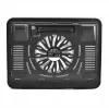Dzesēšanas paliktnis klēpjdatoram MEDIA-TECH MT2660 — USB, 1 ventilators 13.5 cm, 20 CFM, 1000 RPM, 330×250×40 mm, 327 g, fona apgaismojums