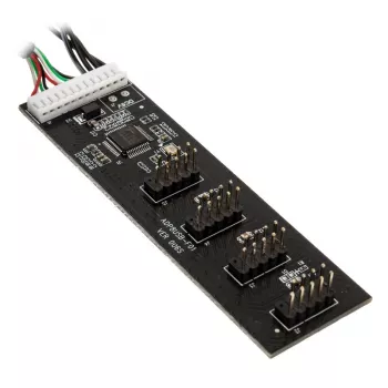 Iekšējais USB 2.0 centrmezgls Kolink ar 60 cm USB un Molex kabeli