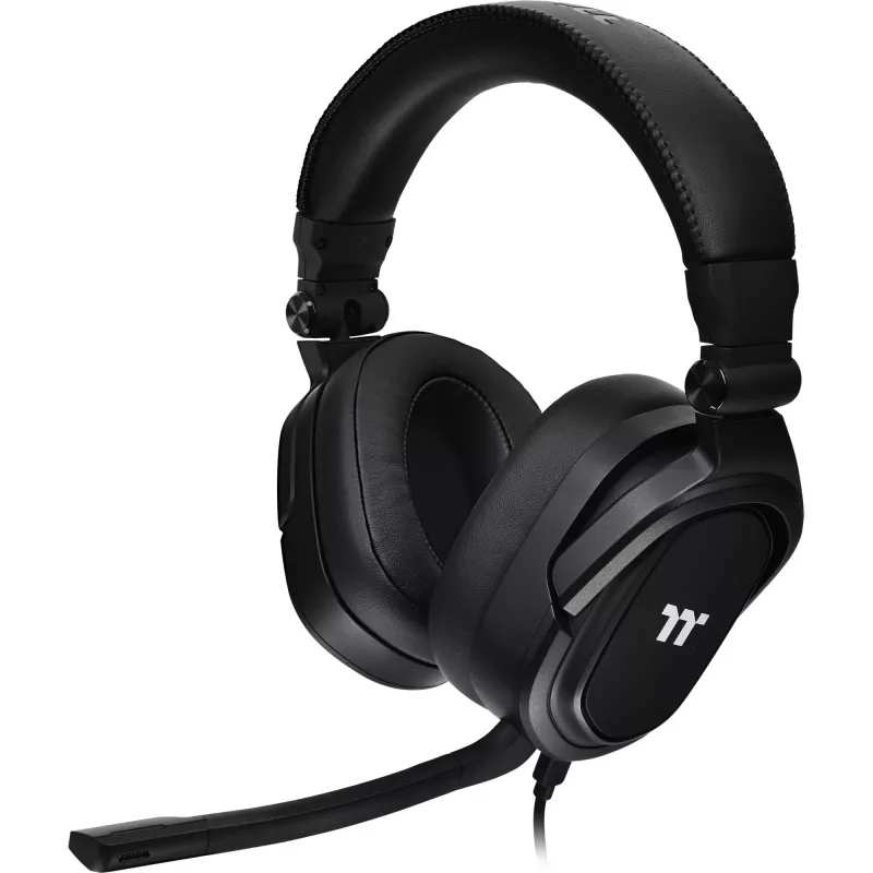 Tt eSPORTS Argent H5 - Austiņas - Pāri ausīm - Vadu - 3,5 mm Spraudnis - Melna (GHT-THF-ANECBK-30)