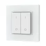 Skydance HS084547 bezvadu RF dimmer LED lentēm, 2 zonu, stikla rāmis
