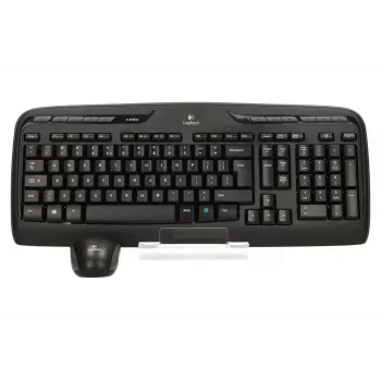 Bezvadu tastatūras komplekts Logitech MK330 US QWERTY Melns