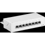 Goobay 62067 - RJ45 sadalītājs Cat6a - 22/26 - Balts - Rack montāža - 1U (62067)