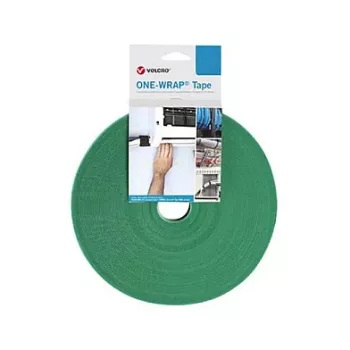 Velcro One Wrap Tape kabeļu saite 25 000 mm × 16 mm, zaļa, polipropilēns