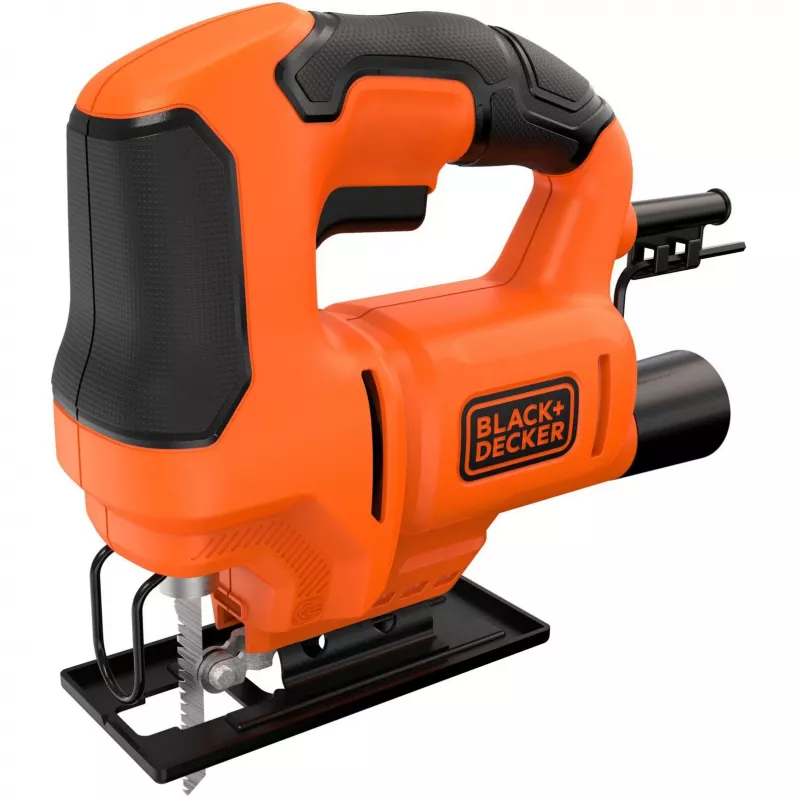 Finierzāģis Black & Decker BES602 — 400 W, rokas finierzāģis oranžs/melns