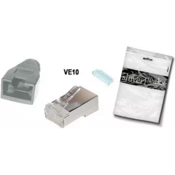RJ-45 savienotājs ShiverPeaks BS72057-GR-10 Pelēks
