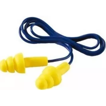3M E-A-R UltraFit UF-01-000 atkārtoti lietojams ausu aizbāznis, zils/dzeltens, 1 gab.