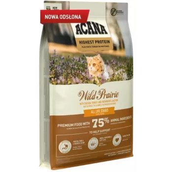 Acana Wild Prairie Cat - sausā kaķu barība - 4,5 kg