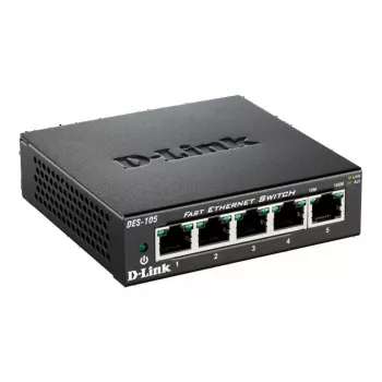 D-Link DES-105 Nenodrošināts L2 Slēdzis