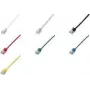 LogiLink Ultraflex SlimLine - Patch-Cable - RJ-45 (tēviņš) uz RJ-45 (tēviņš) - 2 m - 3.8 mm - ekranēts PIMF - CAT 6a - Ekranēts, bez halogēna, veidots - Zils, RAL 5015